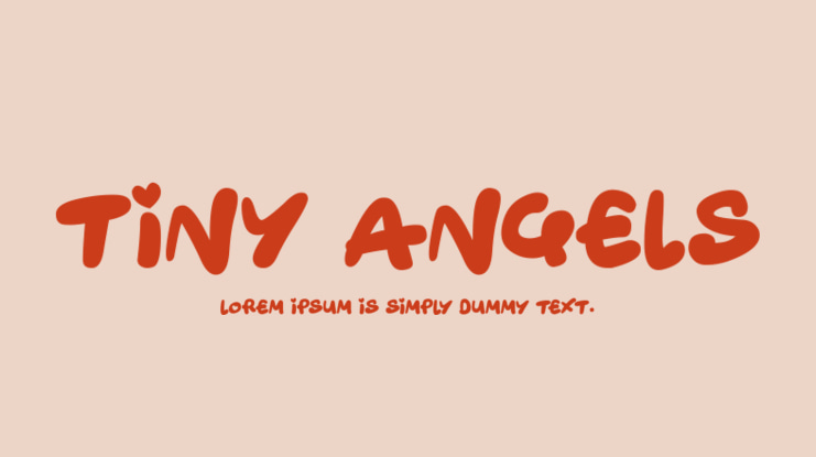 Tiny Angels Font Family