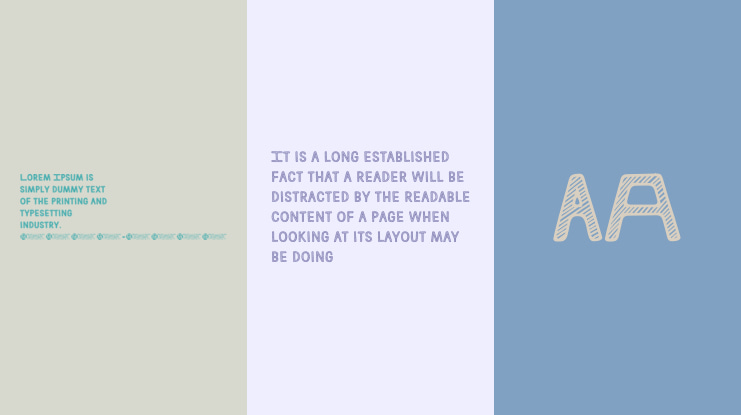 KiTestRings skEtcHed Font