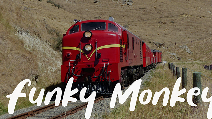 Funky Monkey Font