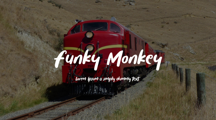 Funky Monkey Font