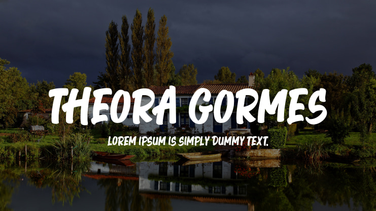 Theora Gormes Font