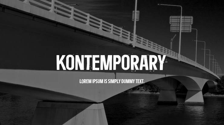 Kontemporary Font