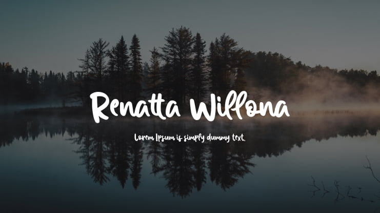 Renatta Willona Font