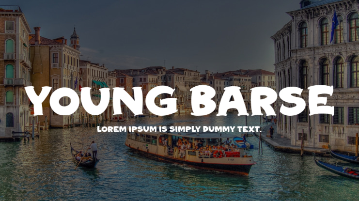 Young Barse Font