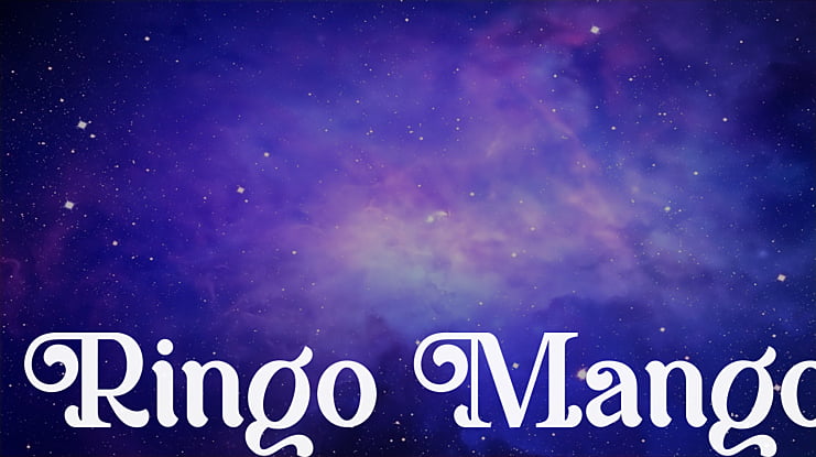 Ringo Mango Font