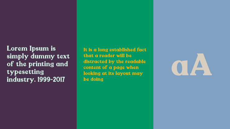 American Average Font