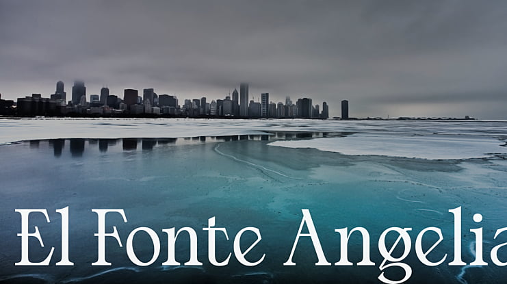El Fonte Angelia Font Family