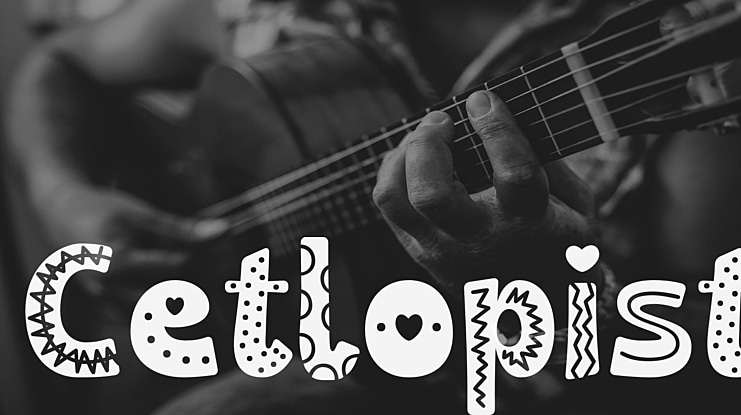 Cetlopist Font