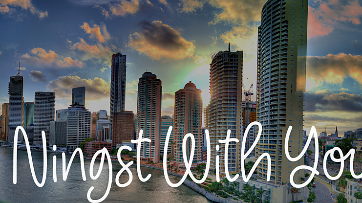 Ningst With You Font