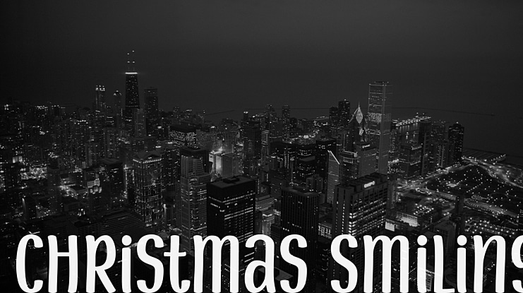 Christmas Smiling Font