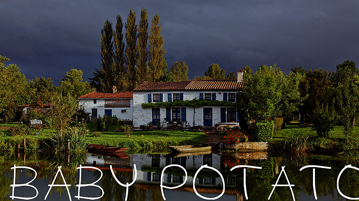 Baby Potato Font