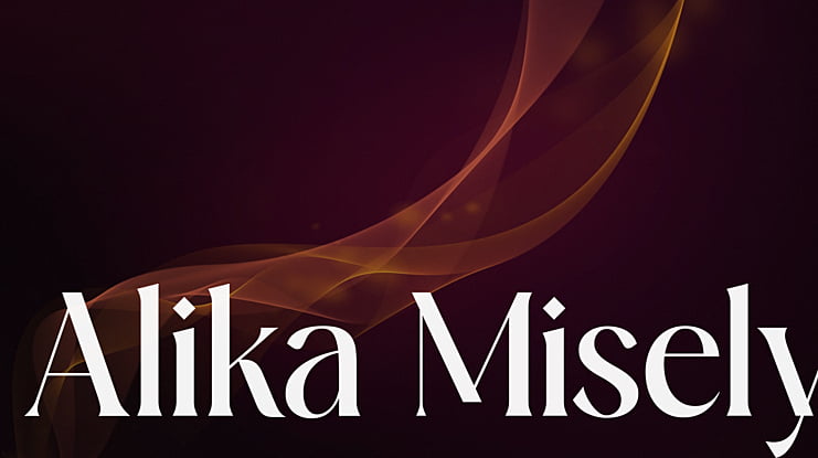 Alika Misely Font