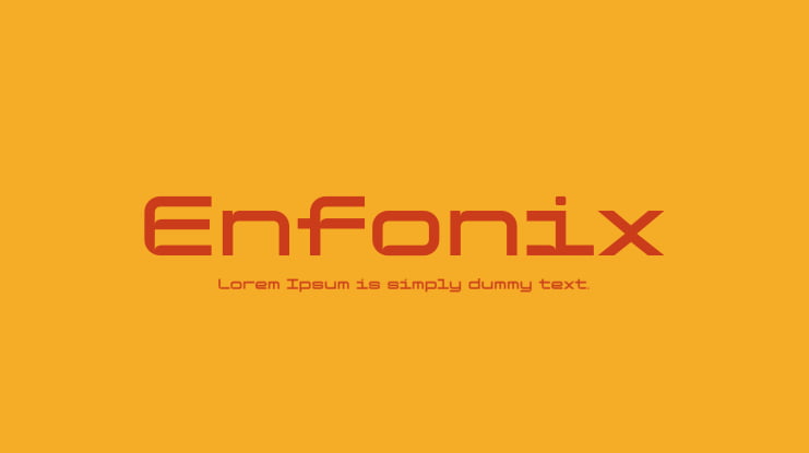 Enfonix Font