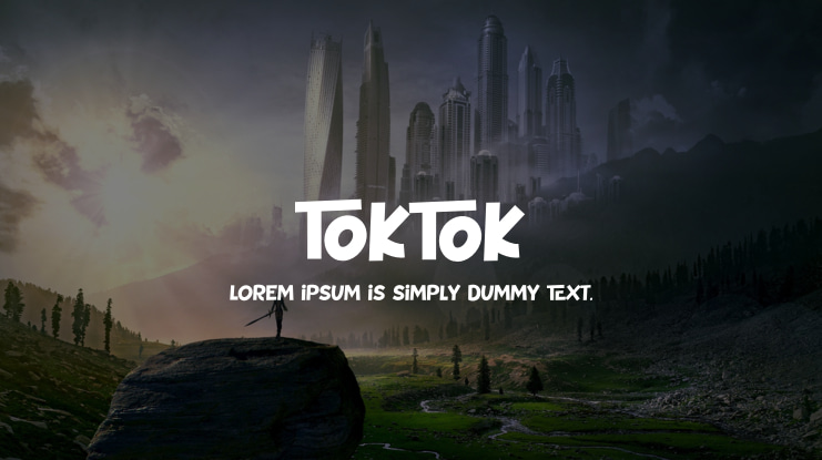 Toktok Font