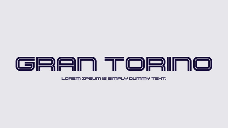 Gran Torino Font Family