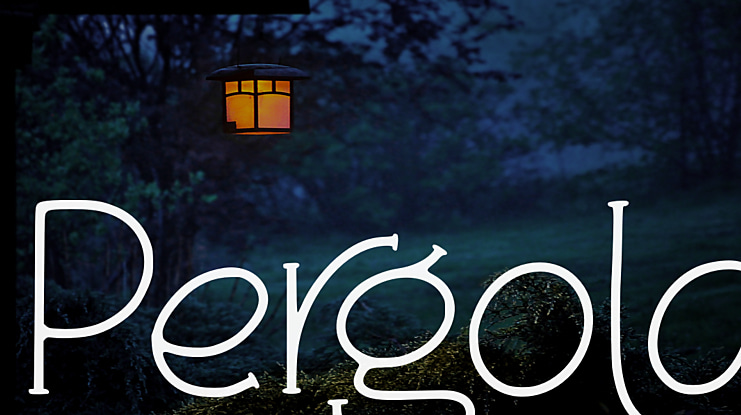 Pergola Font