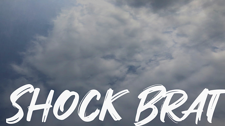 Shock Brat Font