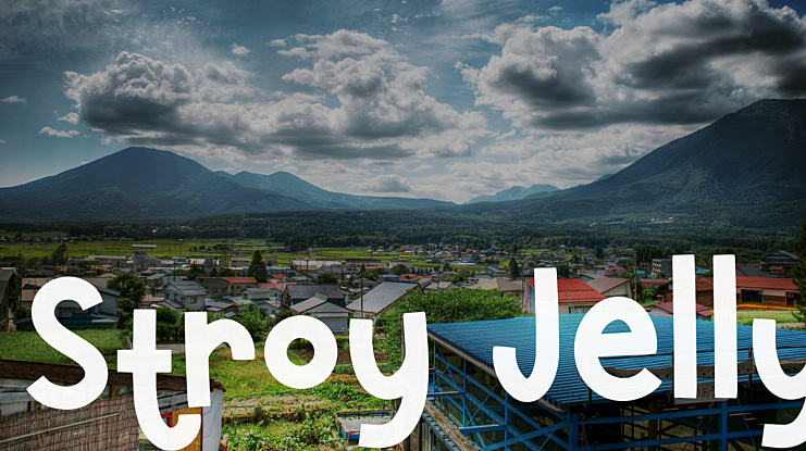 Stroy Jelly Font