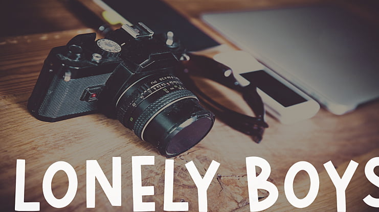 LONELY BOYS Font Family