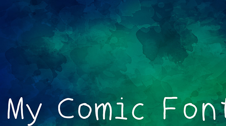 My Comic Font