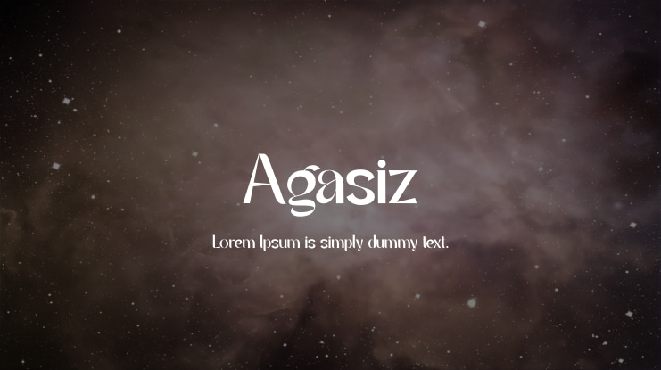 Agasiz Font