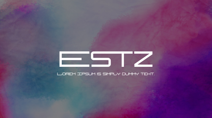 Estz Font