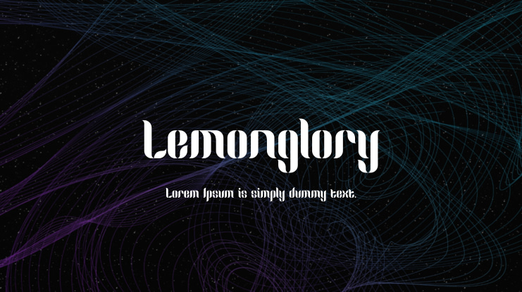 Lemonglory Font