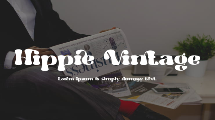 Hippie Vintage Font