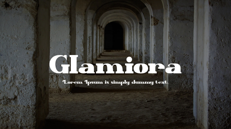 Glamiora Font