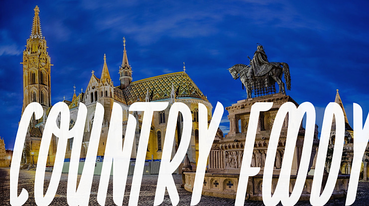 COUNTRY FOODY Font