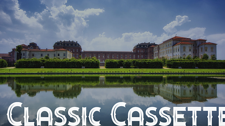 Classic Cassette Font