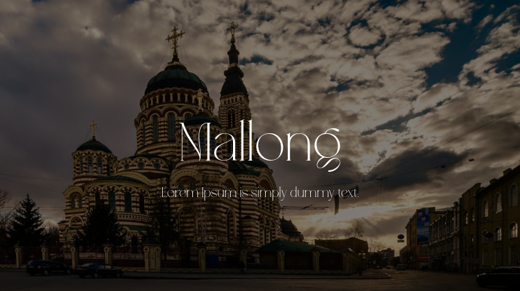 Mallong Font