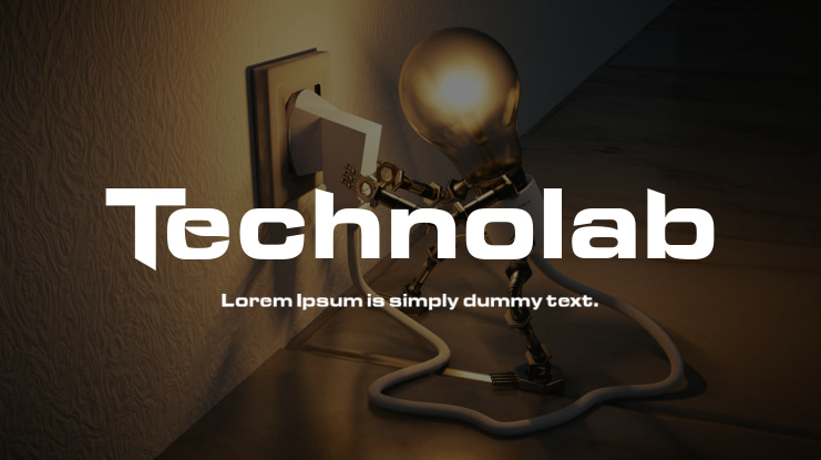 Technolab Font