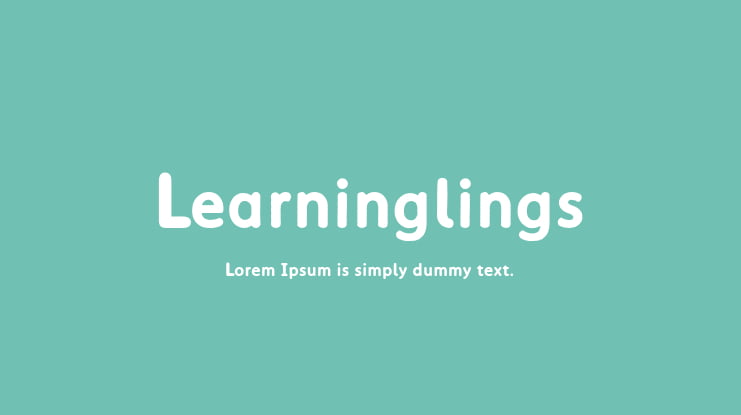 Learninglings Font