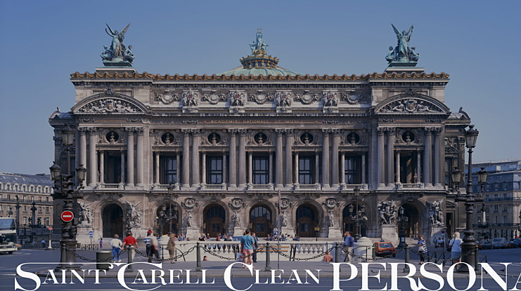 Saint Carell Clean PERSONAL Font Family