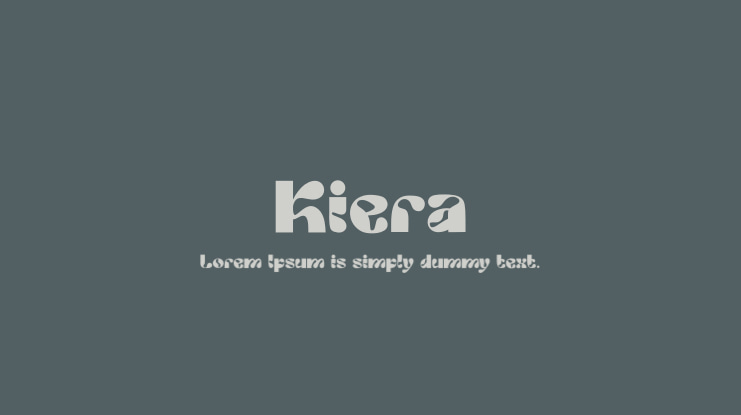 Kiera Font