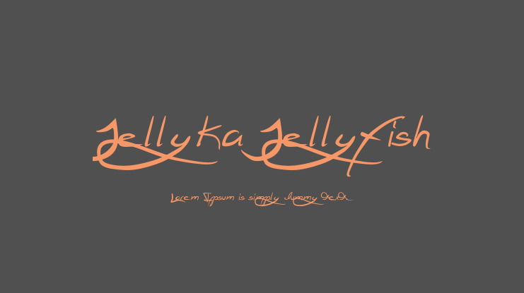 Jellyka Jellyfish Font