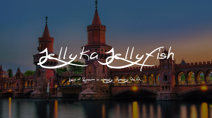 Jellyka Jellyfish Font