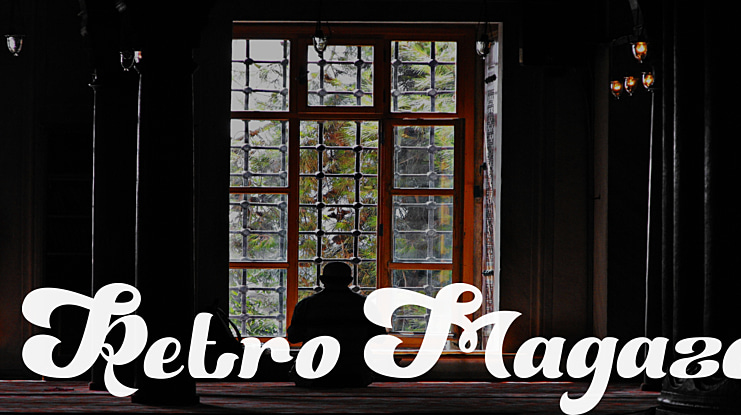Retro Magaze Font