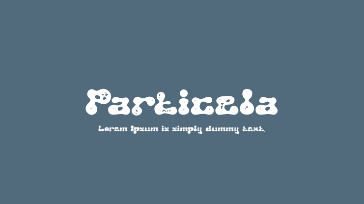 Particela Font