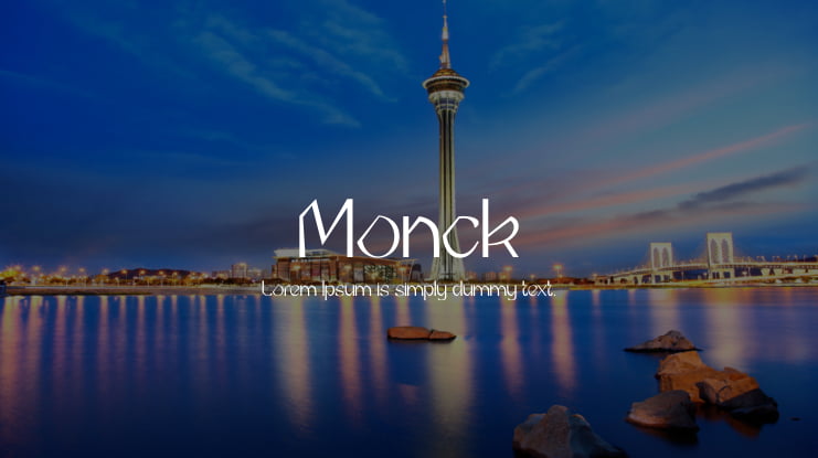 Monck Font