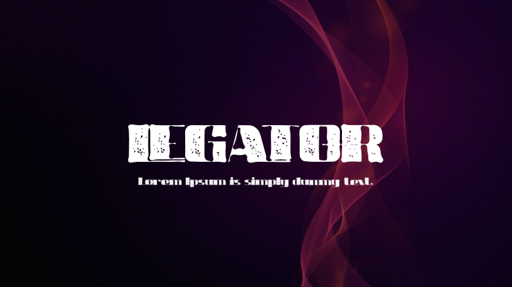 LEGATOR Font