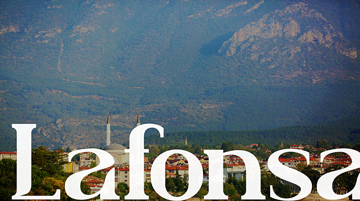 Lafonsa Font