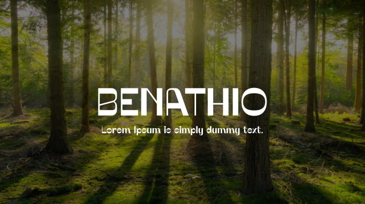 BENATHIO Font