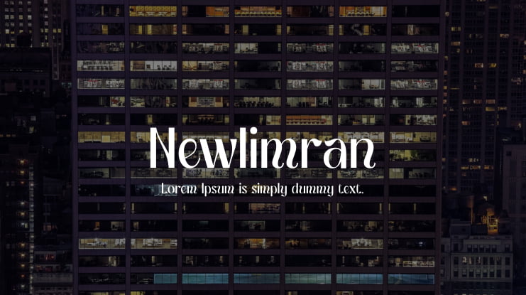 Newlimran Font