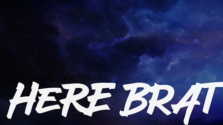 Here Brat Font