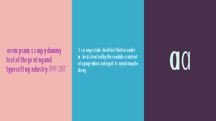 GlomboSorva Title Font Family