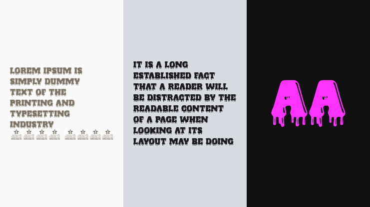 BLOODY TYPE PERSONAL USE Font