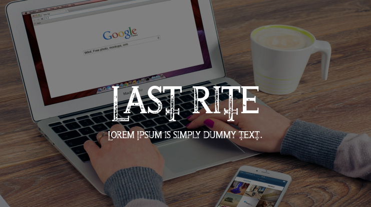 Last Rite Font