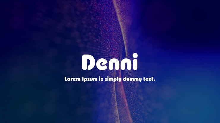 Denni Font Family